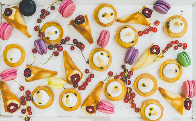 Delicious french pastry 
