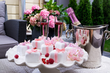 Delicious french pastry 