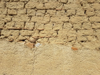 Adobe wall texture