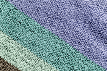 texture of painted striped fabric