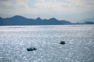 高松近辺の瀬戸内海