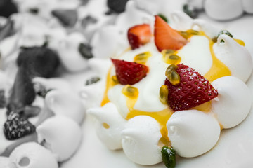 Delicious french pastry 