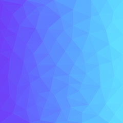 Blue Polygonal space for your design. Space for headline or product. Low Poly. Mesh of triangles. Green texture.