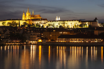 Prague - Charles Bridge at night