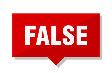 false red tag