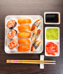 Japanese food, sushi set