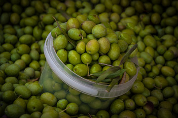 Green olives