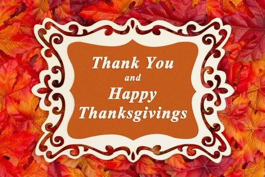 Happy Thanksgiving greeting