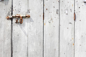 old wooden folding door background.