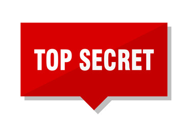 top secret red tag