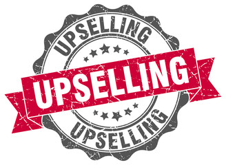 Obraz premium upselling stamp. sign. seal
