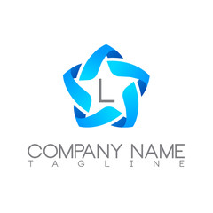 STAR MODERN LOGO TEMPLATE