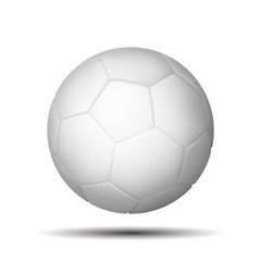 Soccer ball isolated on white