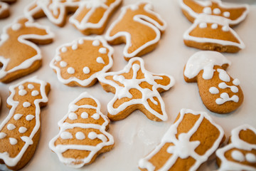 Christmas gingerbread cookies