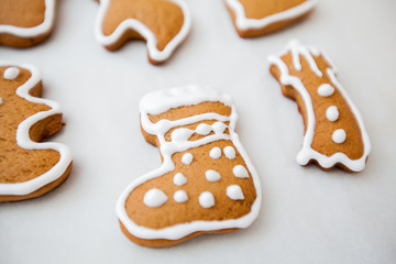 Christmas gingerbread cookies