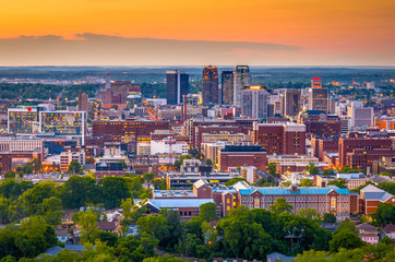 Birmingham, Alabama, USA Skyline