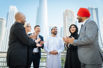 Business team in Dubai