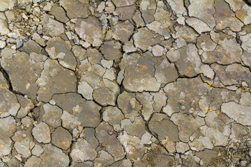 full frame abstract soil structure