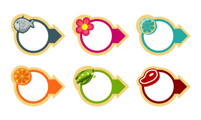 Fresh market direction signs