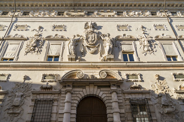 Obraz premium Palazzo Bentivoglio in Ferrara, Italy.
