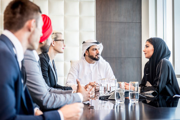 Business team in Dubai