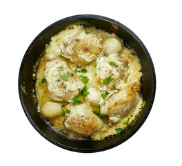 Chicken  With Garlic Parmesa