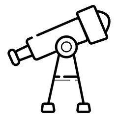 Telescope Icon vector