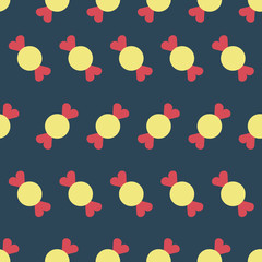 Pattern with sweets