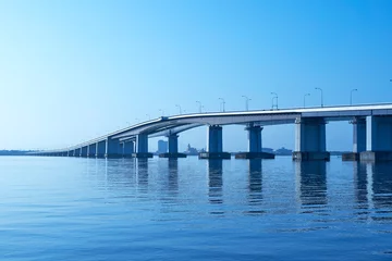 Deurstickers 琵琶湖大橋 © sakura