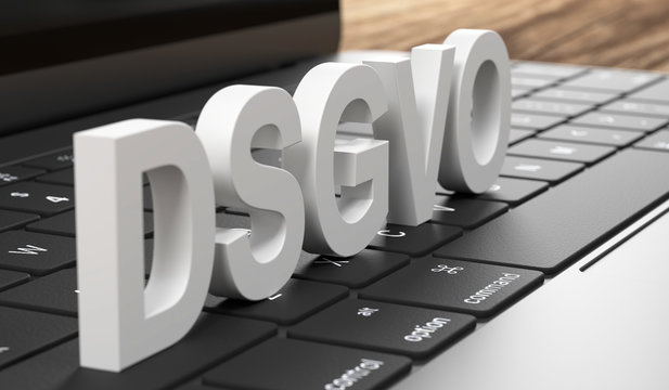 3D Tastatur DSGVO weiss