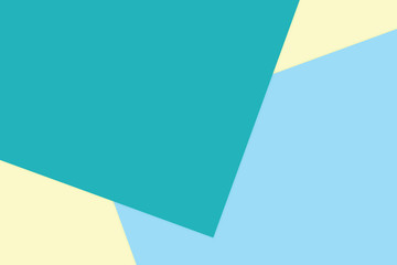 blue ocean colorful soft paper pastel background, minimal flat lay style for fashionable cosmetics pastel color top view background, wallpaper geometric flat lay style abstract overlays backdrop