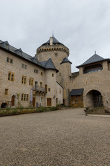 Fototapeta na wymiar Château de Malbrouck..Malbrouck Castle..Burg Malbrouck.