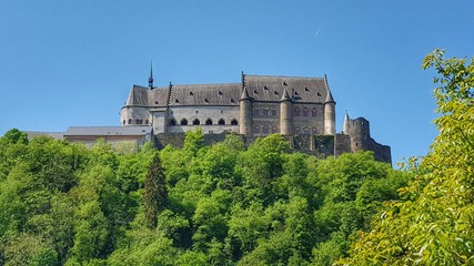 Obraz premium Schloß Vianden, Luxemburg 