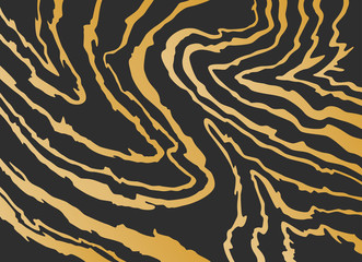 Gold marble texture. Vector background