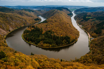 Saarschleife - Cloef..Große Saarschleife.