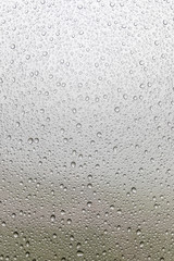 Obraz premium Wet glass background. Rain on the glass