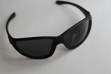 Black sunglasses for protection from the sun