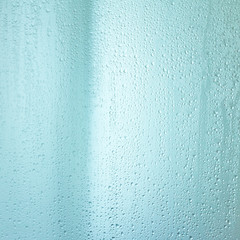 waterdrops on a glass