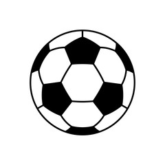 Soccer ball icons Flat vector