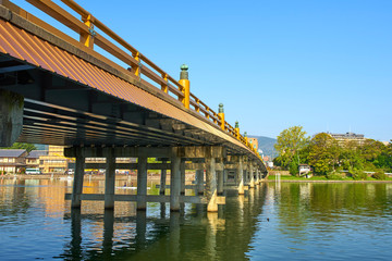 Naklejka premium 瀬田唐橋