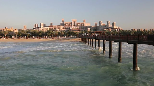 Jumeirah Beach resort, Dubai, United Arab Emirates, Middle East