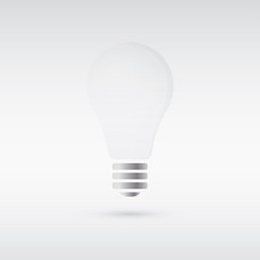 light bulbs isolated on a white background