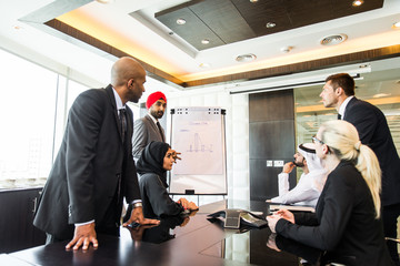 Business team in Dubai