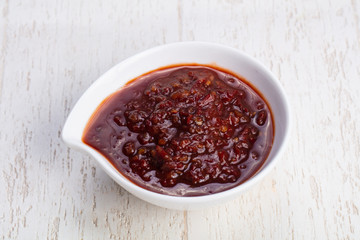 Spicy chili sauce
