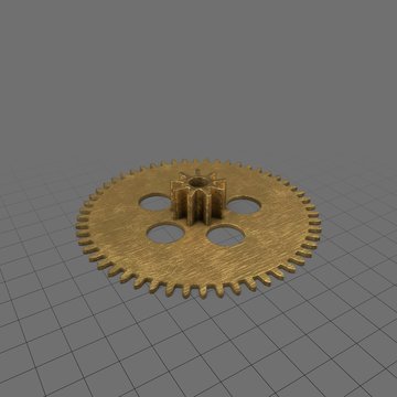 Clock gear 1