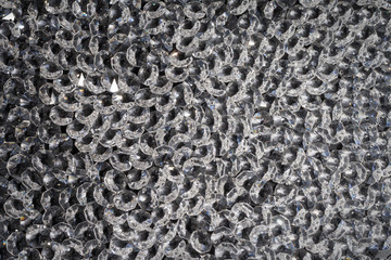 Background made of crystals.