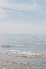 Light blue color water background