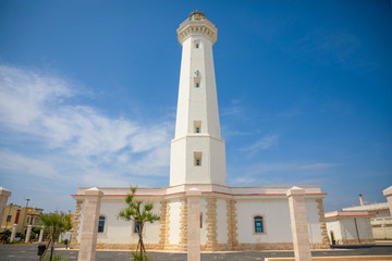White Lighthouse of Torre Canne, Fasano in Italy