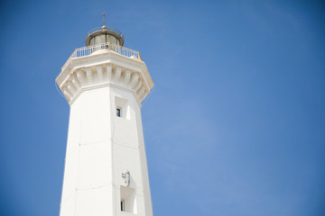 White Lighthouse of Torre Canne, Fasano in Italy