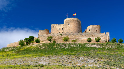 Fototapeta na wymiar Consuegra Castle, Castilla La Mancha, Spain